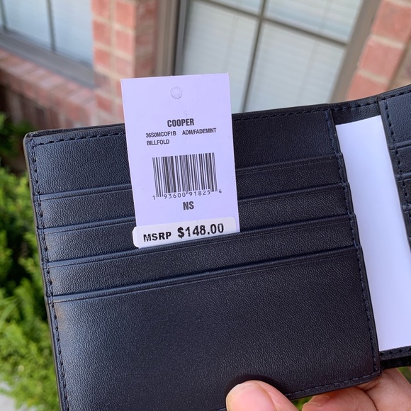 Michael Kors Cooper Bifold Men's Wallet - Picture 4 of 4